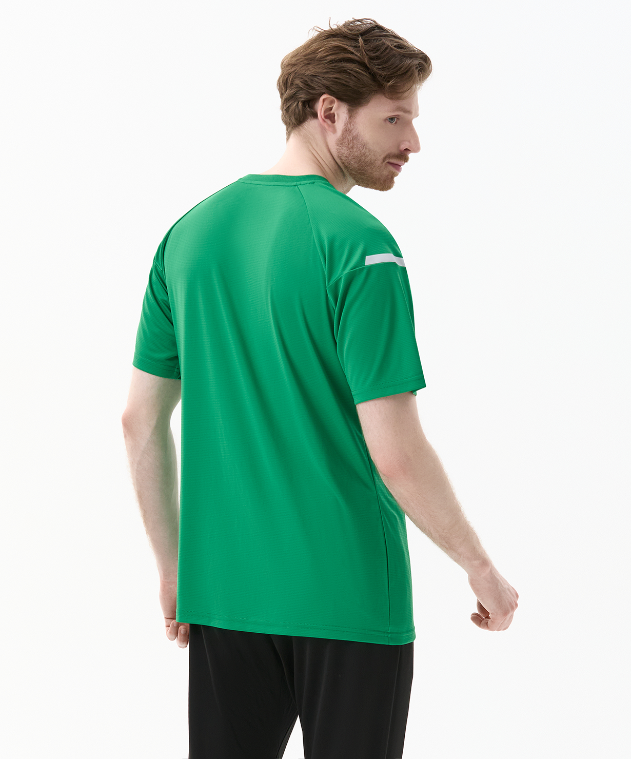 Футболка тренировочная JOGEL CAMP 2 Training Poly Tee, зеленый/белый, размер L