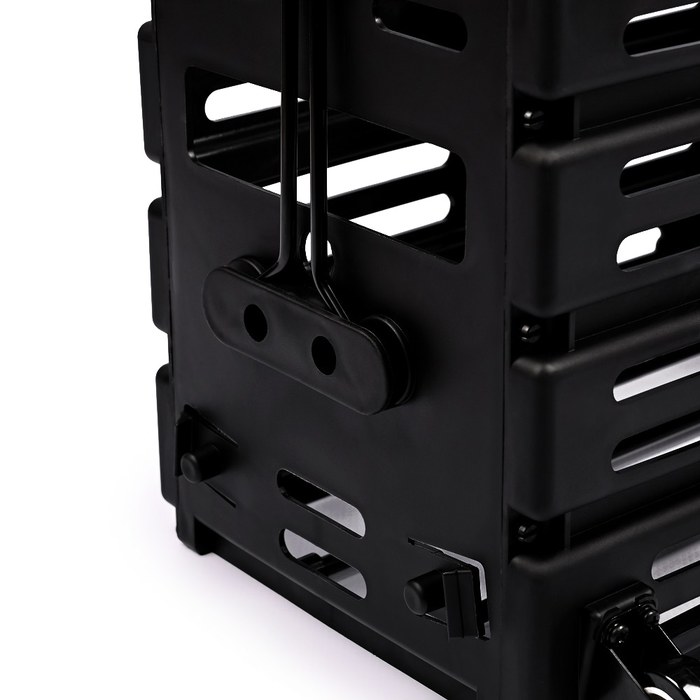 Корзина для теннисных мячей NEVA SPORT, UEA1, на 75 мячей, пластик, черный