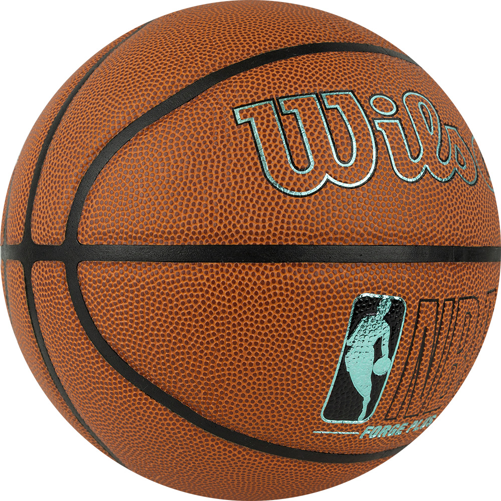 Мяч баск. WILSON NBA Forge Plus Eco BSKT, WZ2010901XB6, р.6, PU, бутиловая камера, коричневый