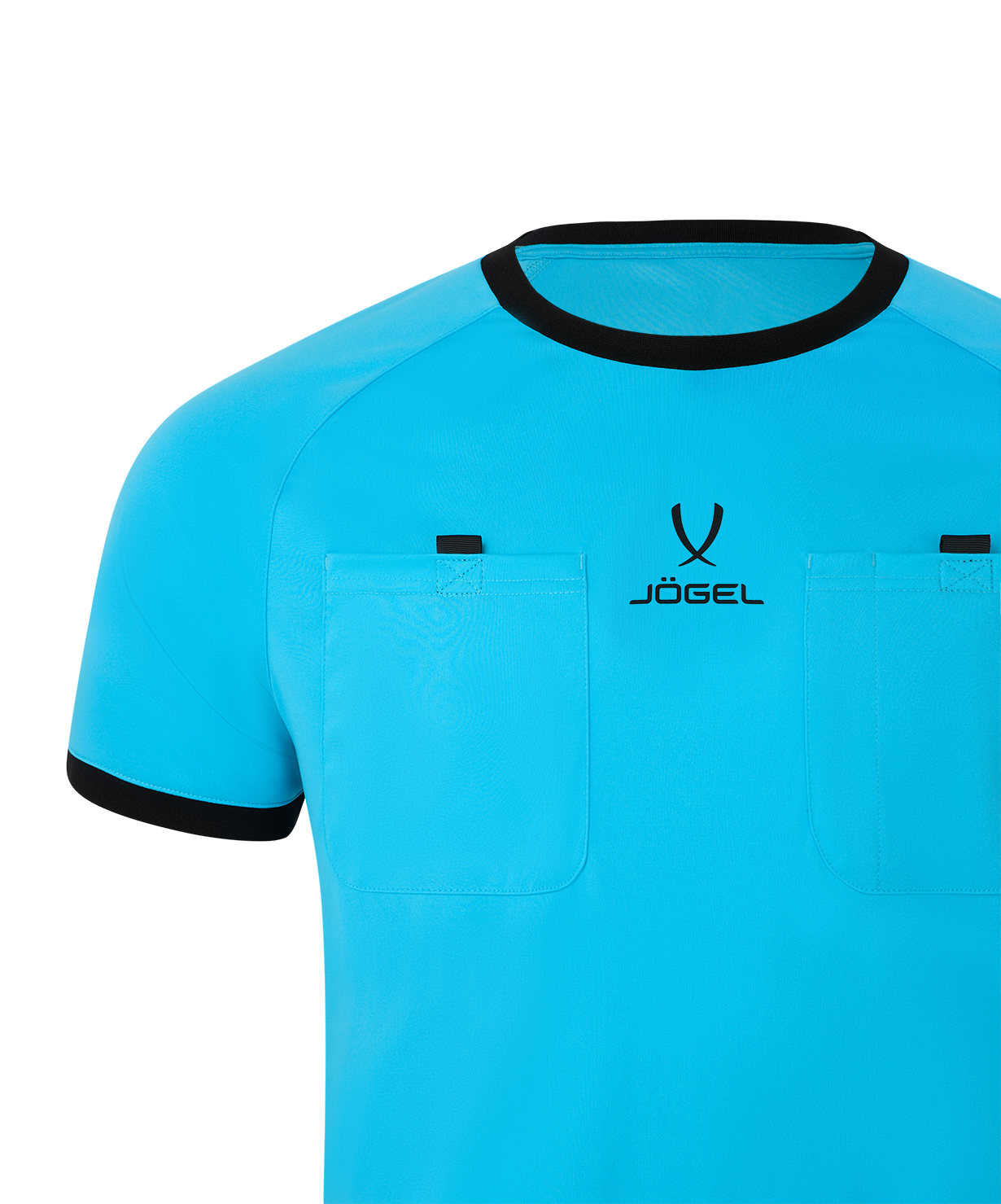 Футболка судейская JOGEL Referee tee, голубой, размер M