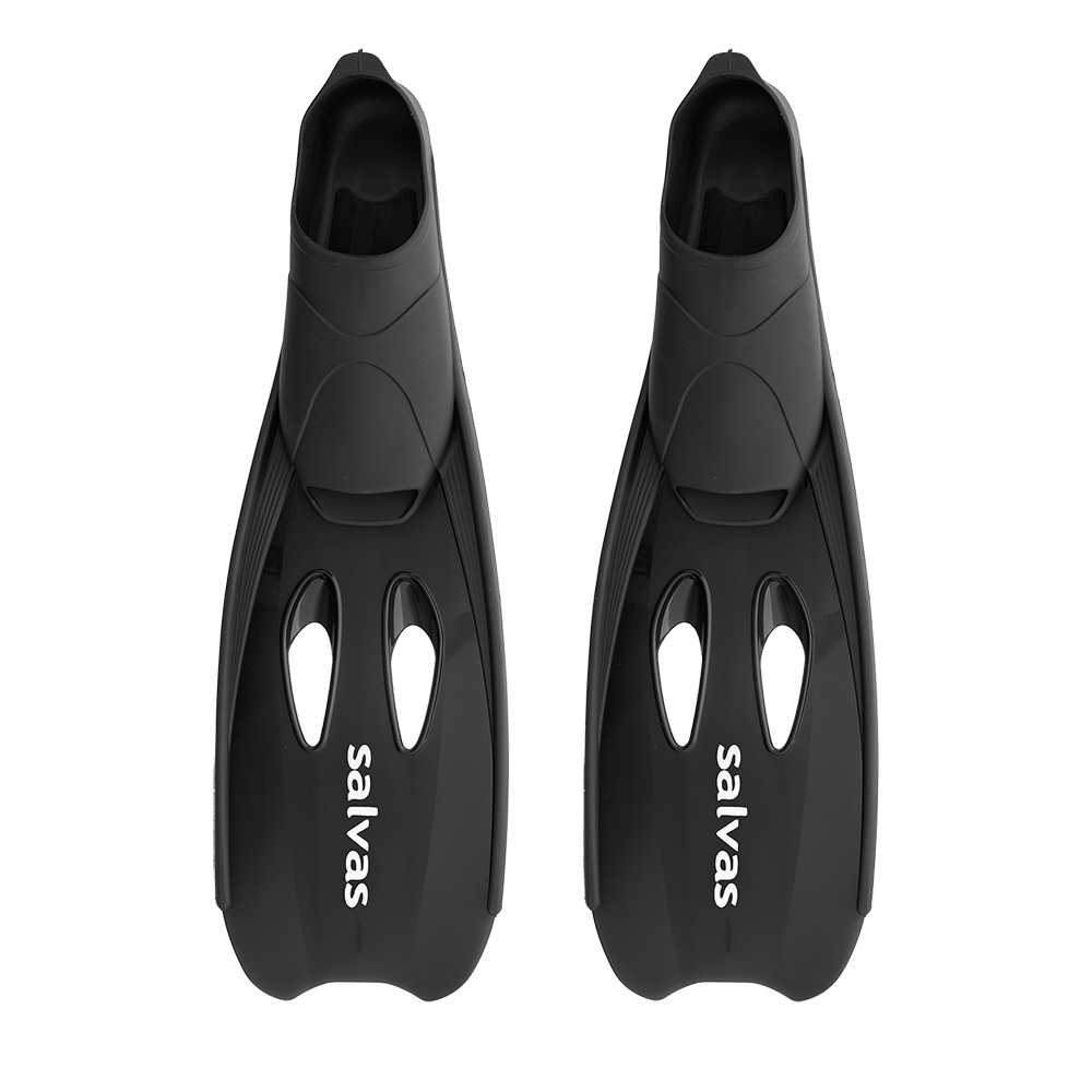 Ласты для плав. Salvas Cancun Fin, BA12542NNSTS,TPR и Technoflex, р.42-43, чёрный