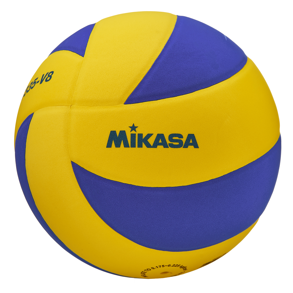 Мяч для вол. на снегу MIKASA SV335-V8, р.5, FIVB Appr, синт.пена ТПЕ, клееный, бут.кам, жел-син