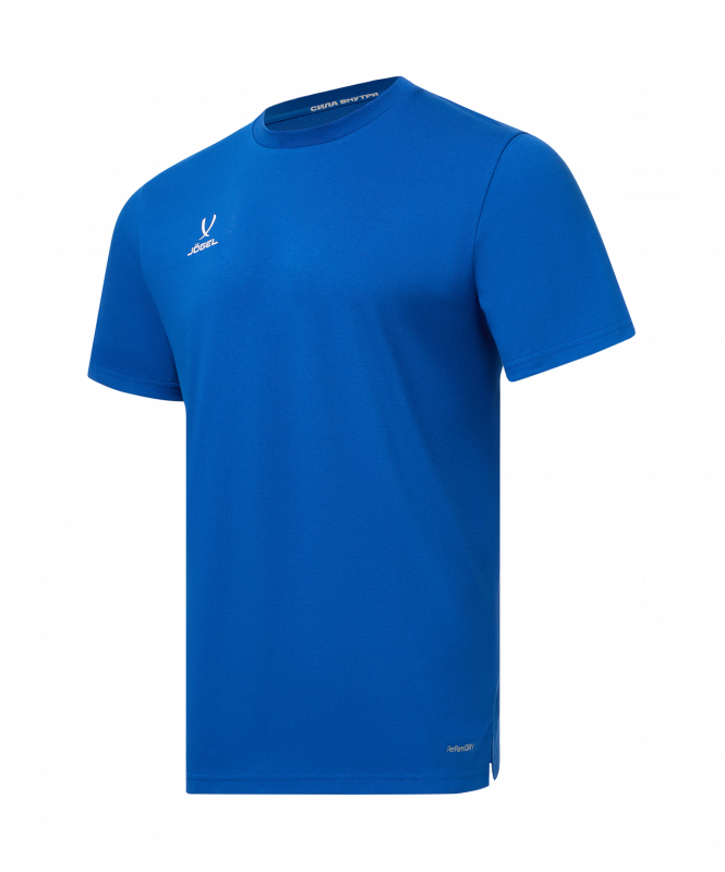 Футболка тренировочная JOGEL DIVISION PerFormDRY Training CVC Z2, синий, размер L