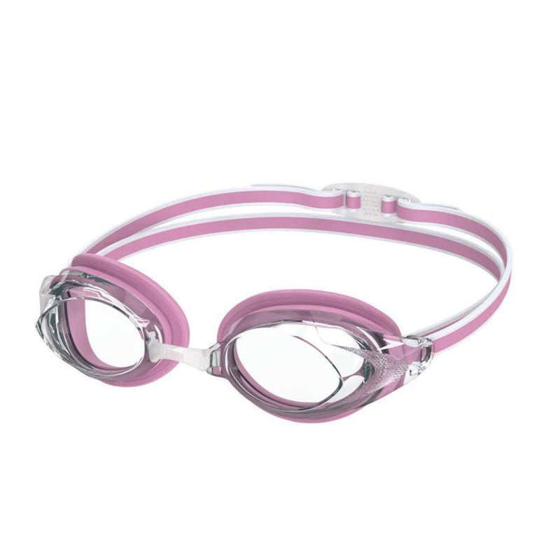 Очки для плав. SPEEDO Women`s Vanquisher 3.0, 8-00474716005, ПРОЗРАЧНЫЕ линзы, роз. оправа