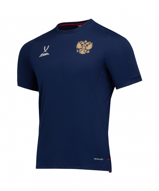 Футболка тренировочная JOGEL NATIONAL PerFormDRY Training Tee, темно-синий, размер L