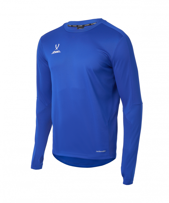 Джемпер тренировочный JOGEL DIVISION PerFormDRY Pro Training Top, синий, детский, размер XS