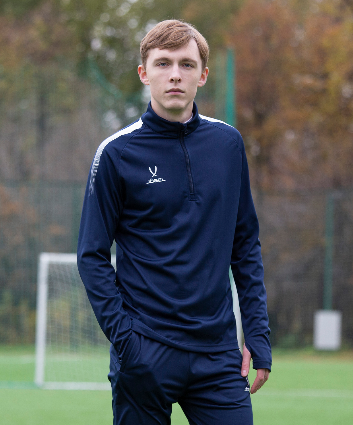 Джемпер тренировочный CAMP Training Top 1/4 Zip, темно-синий, размер L