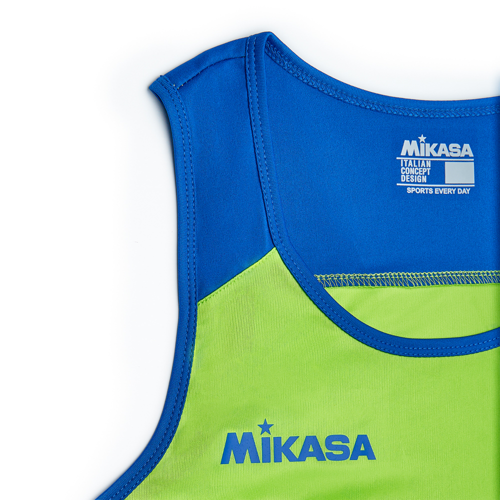 СЦ*Майка для пляж. вол. муж. MIKASA MT5041-038-3XL, р.3XL, 100% полиэстер, салатово-голубой