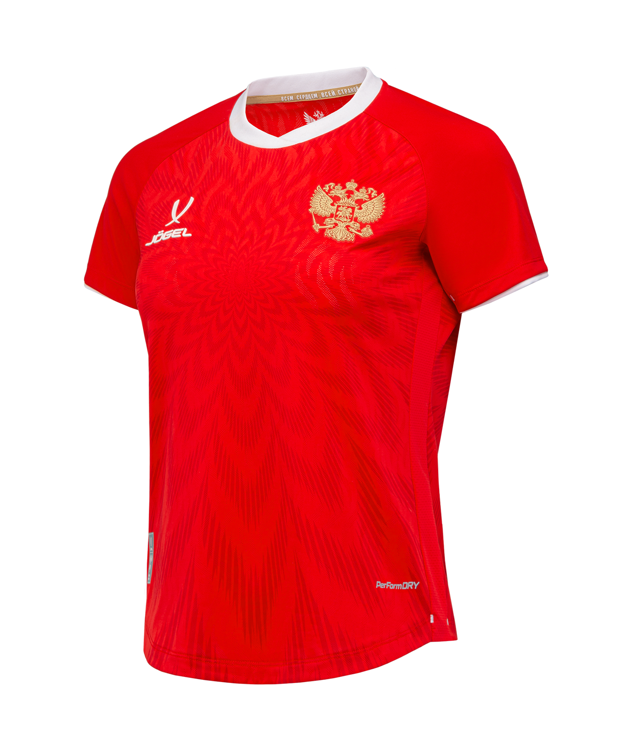 Футболка игровая женская JOGEL NATIONAL PerFormDRY Home Jersey W, красный
