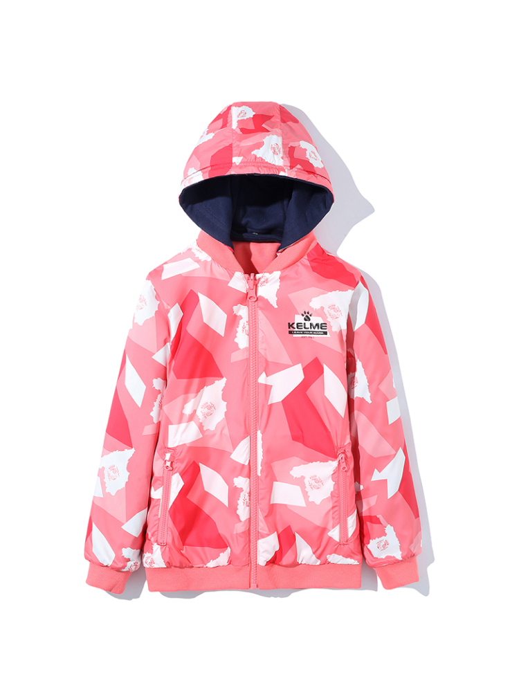 Детская куртка KELME Girls Wear Jackets On Both Sides Red