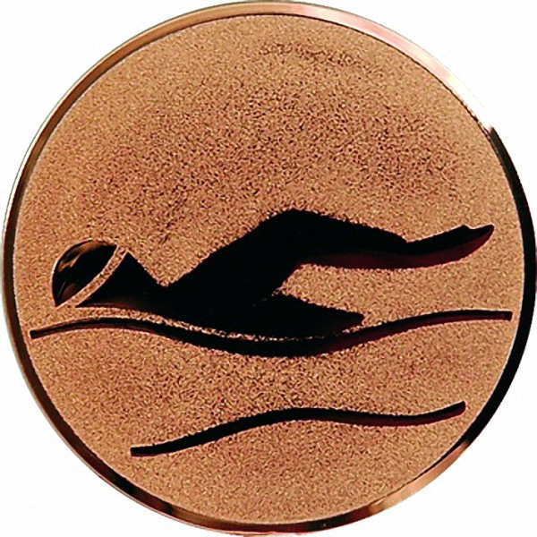 Эмблема D1-A9/B плавание (D-25 мм)