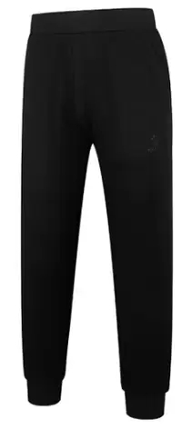 Брюки KELME Men's Knitted Velvet Sweatpants Black