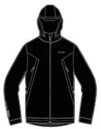Ветровка KELME Men's Woven Jacket Black