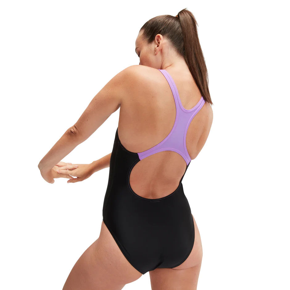 Купальник SPEEDO Medley Logo, 8-1347416843-6843, р.34 (рос.46), черный