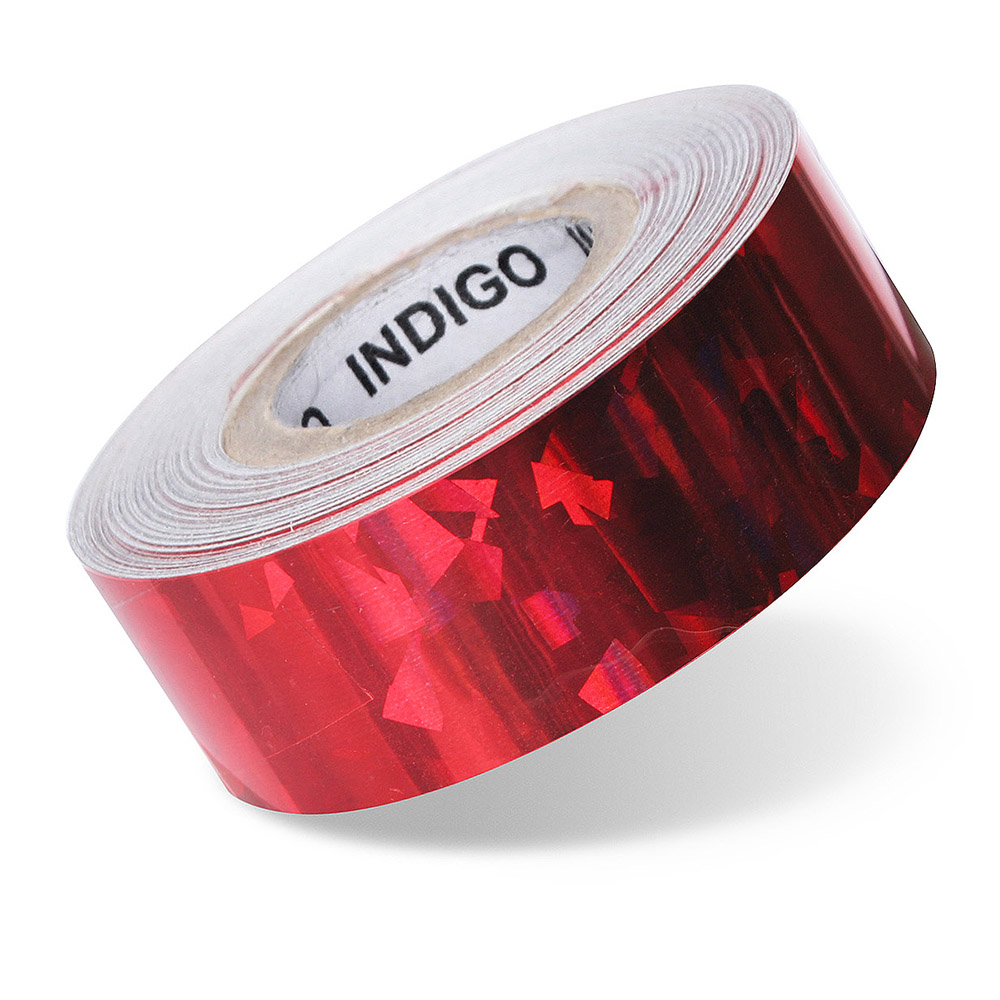 Обмотка для гимнастического обруча INDIGO Ice, IN379-RD, 20мм*14м, на подкл, красный