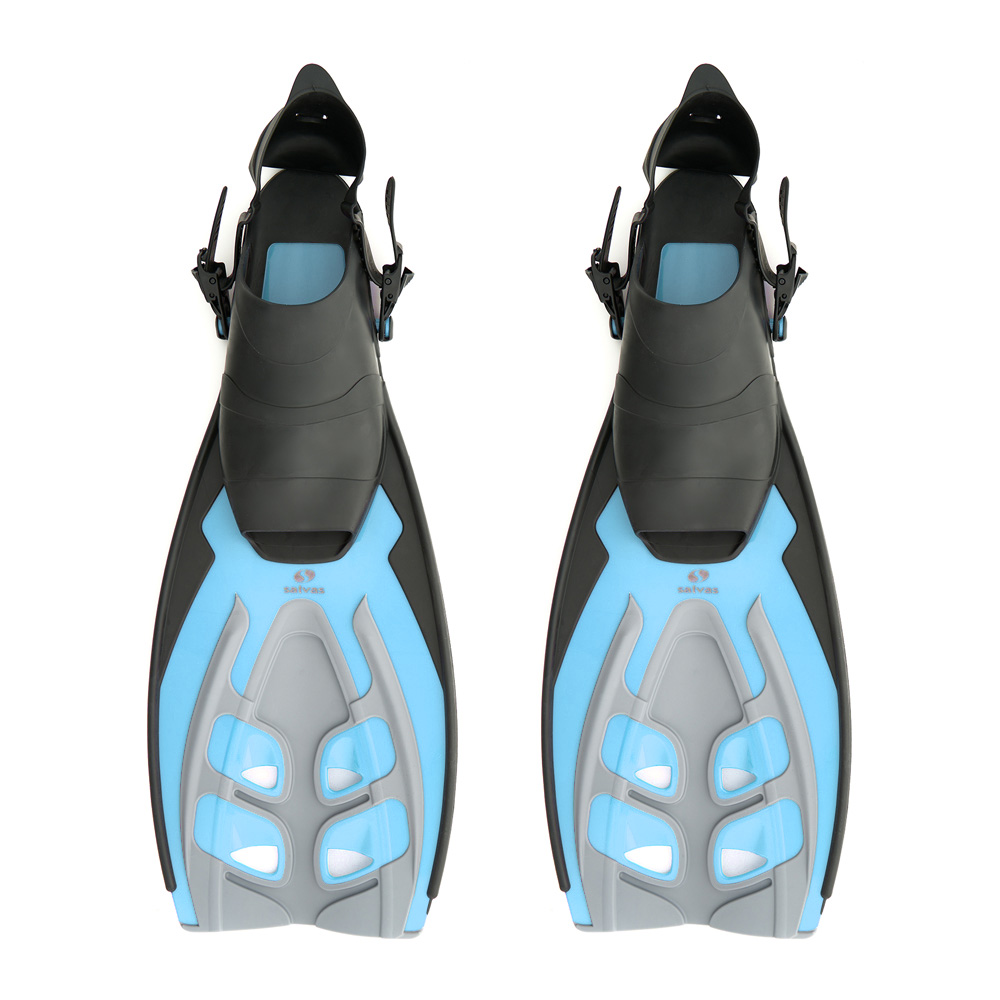 Ласты для плав. Salvas Tonic Dive, BA190LXQQSTS,TPR и Technoflex, р.L/XL, голубой