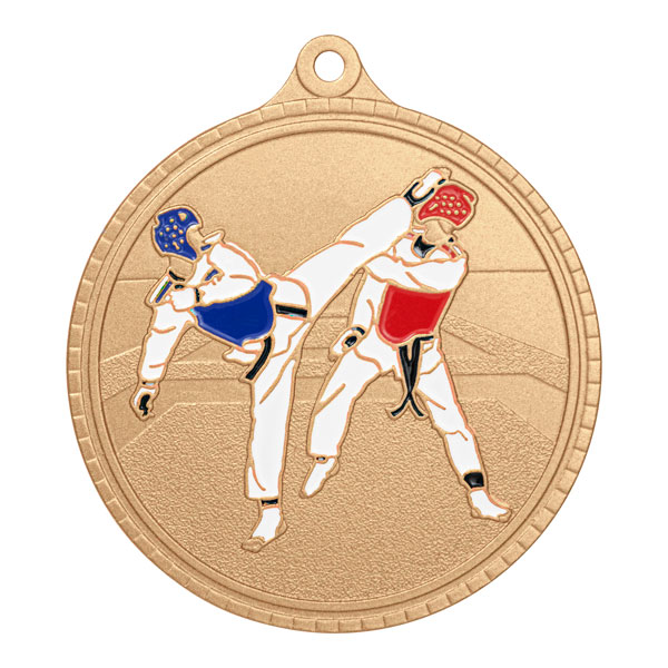 Медаль MZP 587-55/B тхэквондо (D-55мм, s-2 мм)