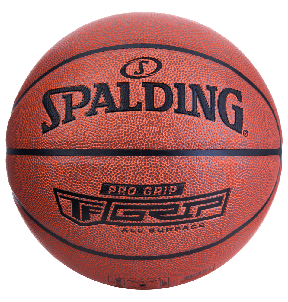 Мяч баск. SPALDING Pro Grip 76874z, р.7, композит. кожа (ПУ) коричневый