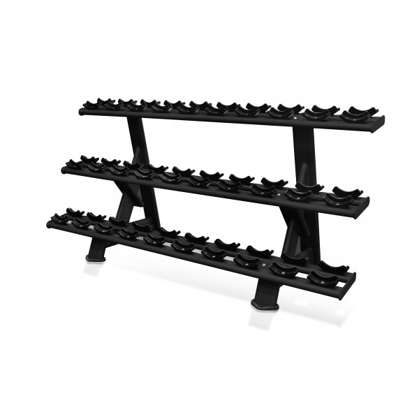 UltraGym Стойка для гантелей  трехрядная UG-CL205 (на 15 пар)