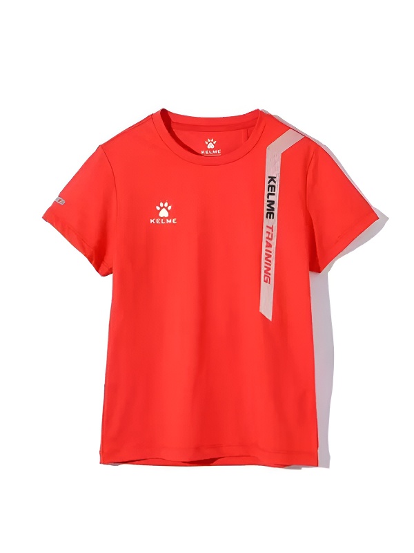 Детская футболка KELME Boys Short Sleeve T-Shirt Red