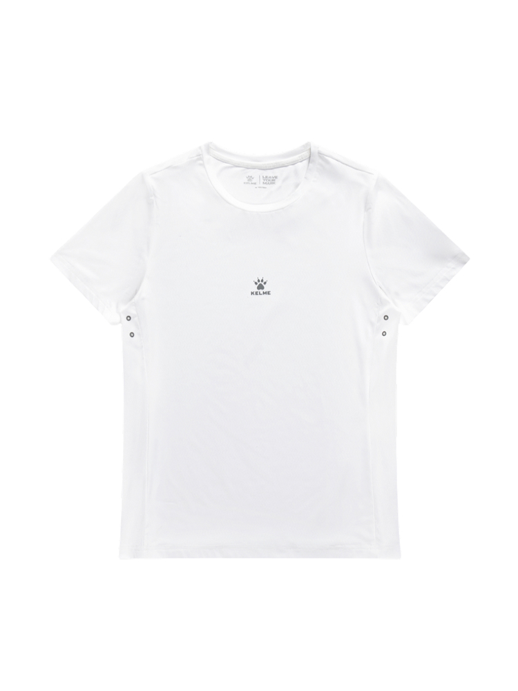 Футболка KELME Round Neck Short Sleeve T-Shirt White