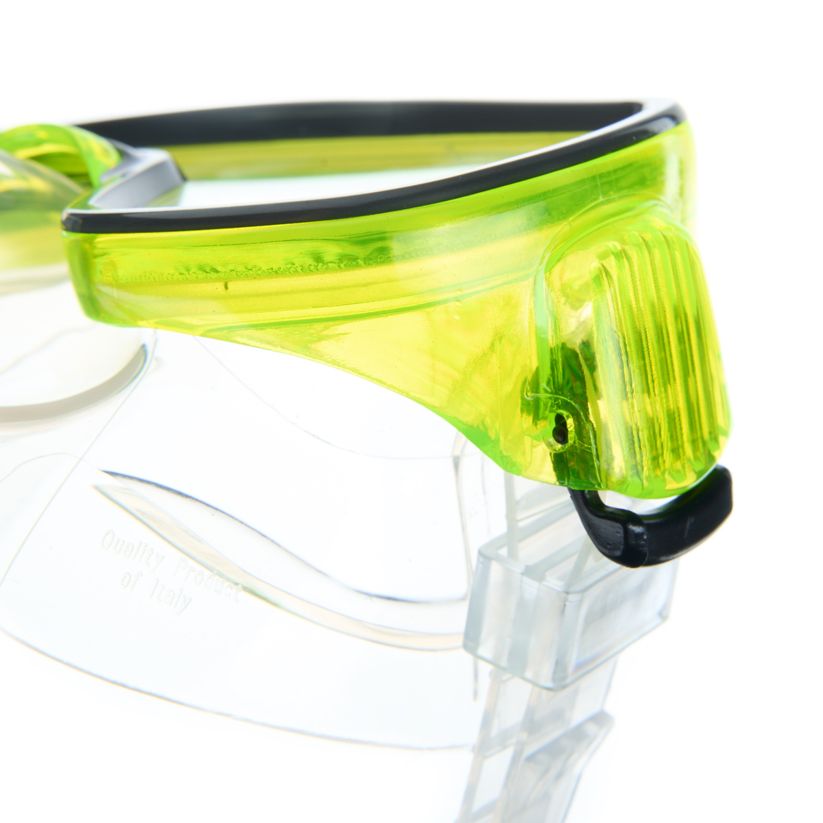 Маска для плав. Salvas Geo Jr Mask, CA105S1GYSTH, безопасн.стекло, силикон, р. Junior, желтый