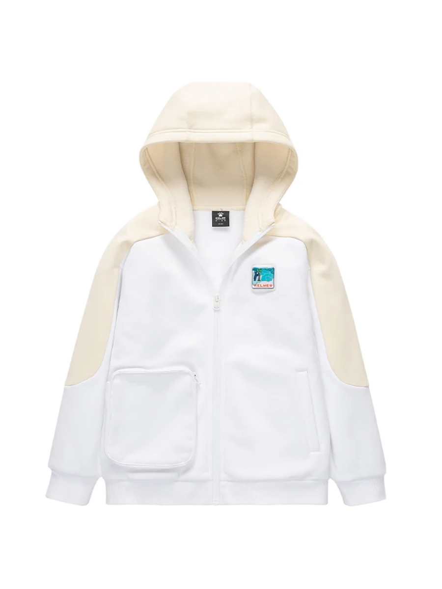 Толстовка KELME Knitted Сoat (White/Beige)