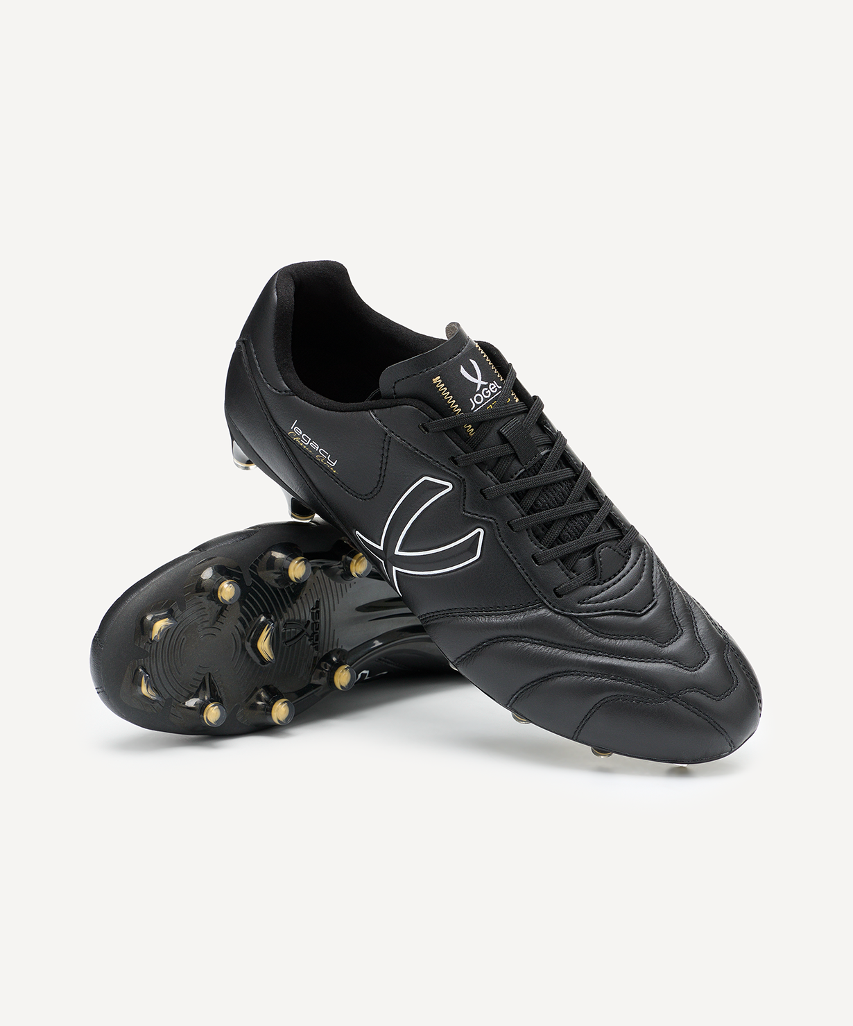 Бутсы футбольные JOGEL Legacy FG, black/gold