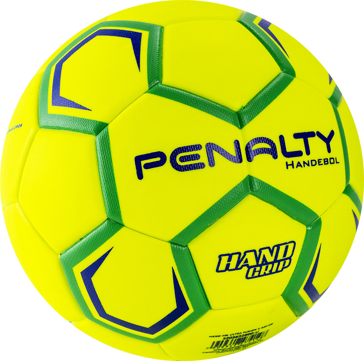Мяч ганд. PENALTY HANDEBOL H3L ULTRA FUSION X, 5203632600-U, р.3, PU, термосшивка, жел