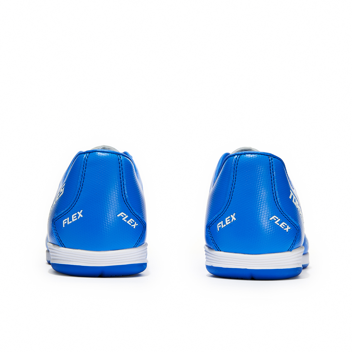 Бутсы зальные TORRES FLEX-J подростковые, TS134232-327-37, р.37, резина,ПУ,текстиль, синий