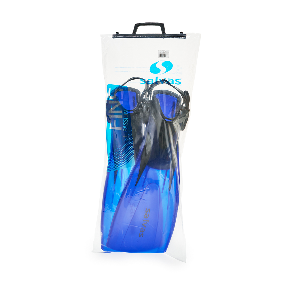 Ласты для плав. Salvas Hazard Plus Fin, BA160MLBBSTS,TPR и Novaflex, р.M/L, синий