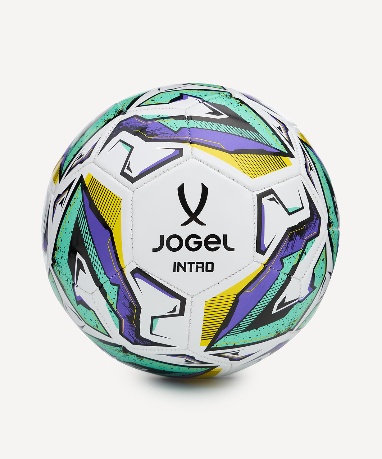 Мяч футбольный JOGEL Intro №5, белый