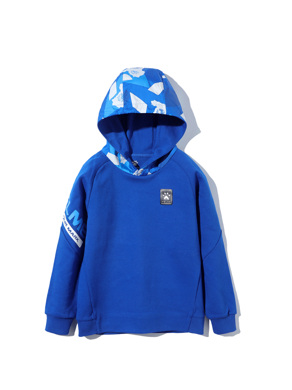 Детское худи KELME Boy's Hooded Sweatshirt Blue