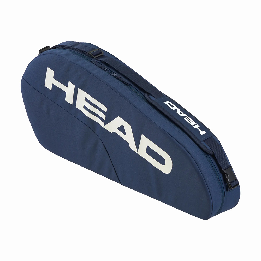 Сумка-чехол HEAD Base Racquet Bag S, 261325-NV, с карманом, на 3 тен.ракетки, темно.синий