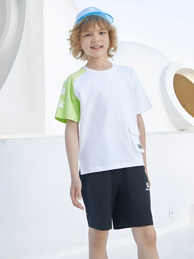 Детская футболка KELME Short Sleeve T-Shirt Kid White