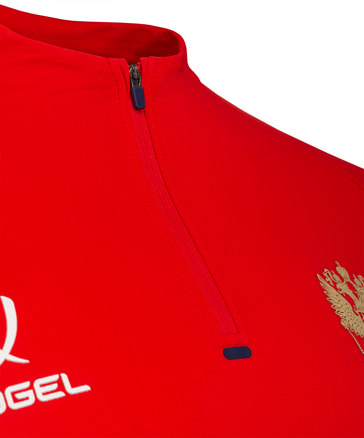 Джемпер тренировочный JOGEL NATIONAL PerFormDRY Training Zip Top, красный, размер L