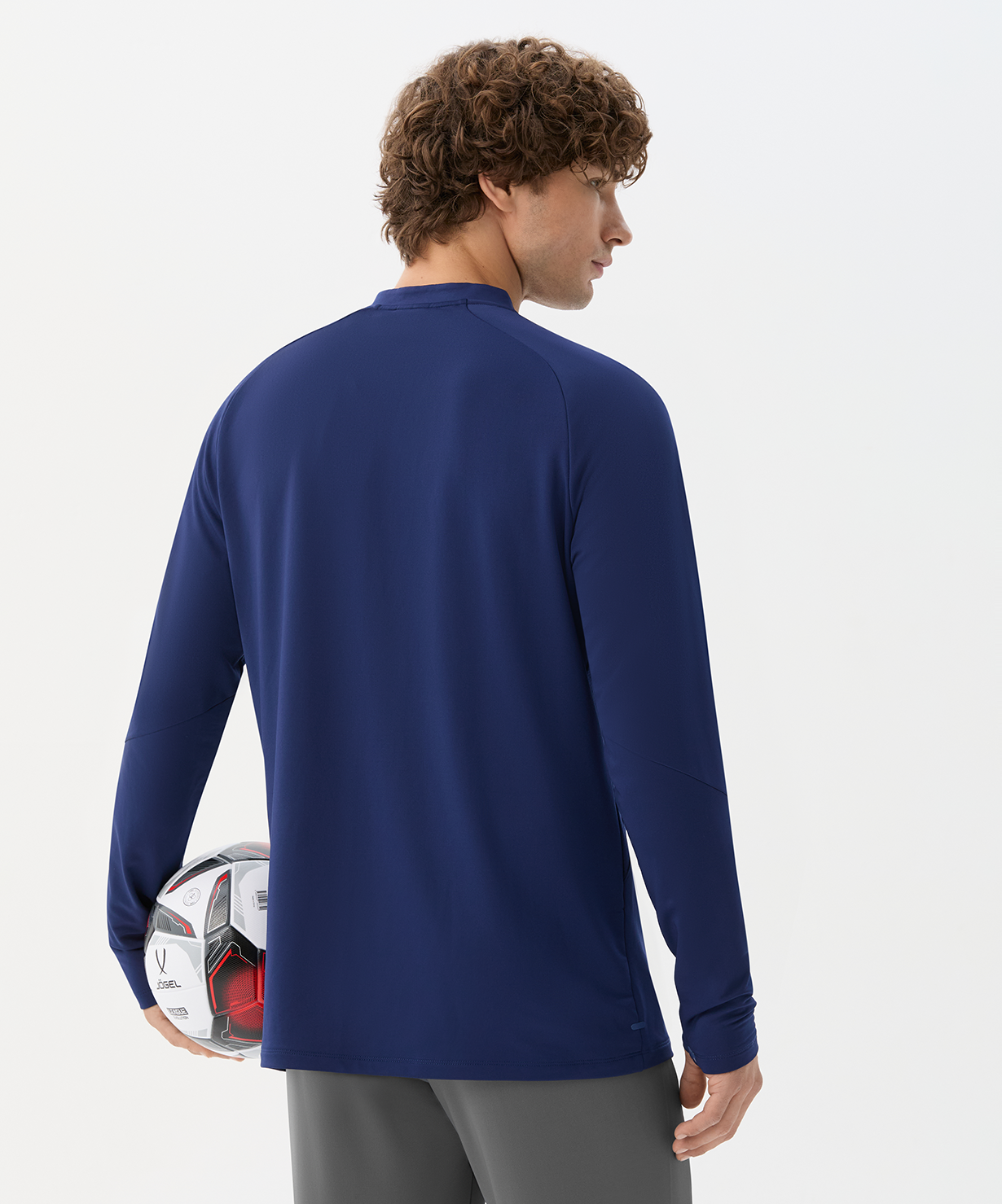 Джемпер тренировочный JOGEL PREMIER PerFormDRY Training 1/4 Zip Top, темно-синий, размер L