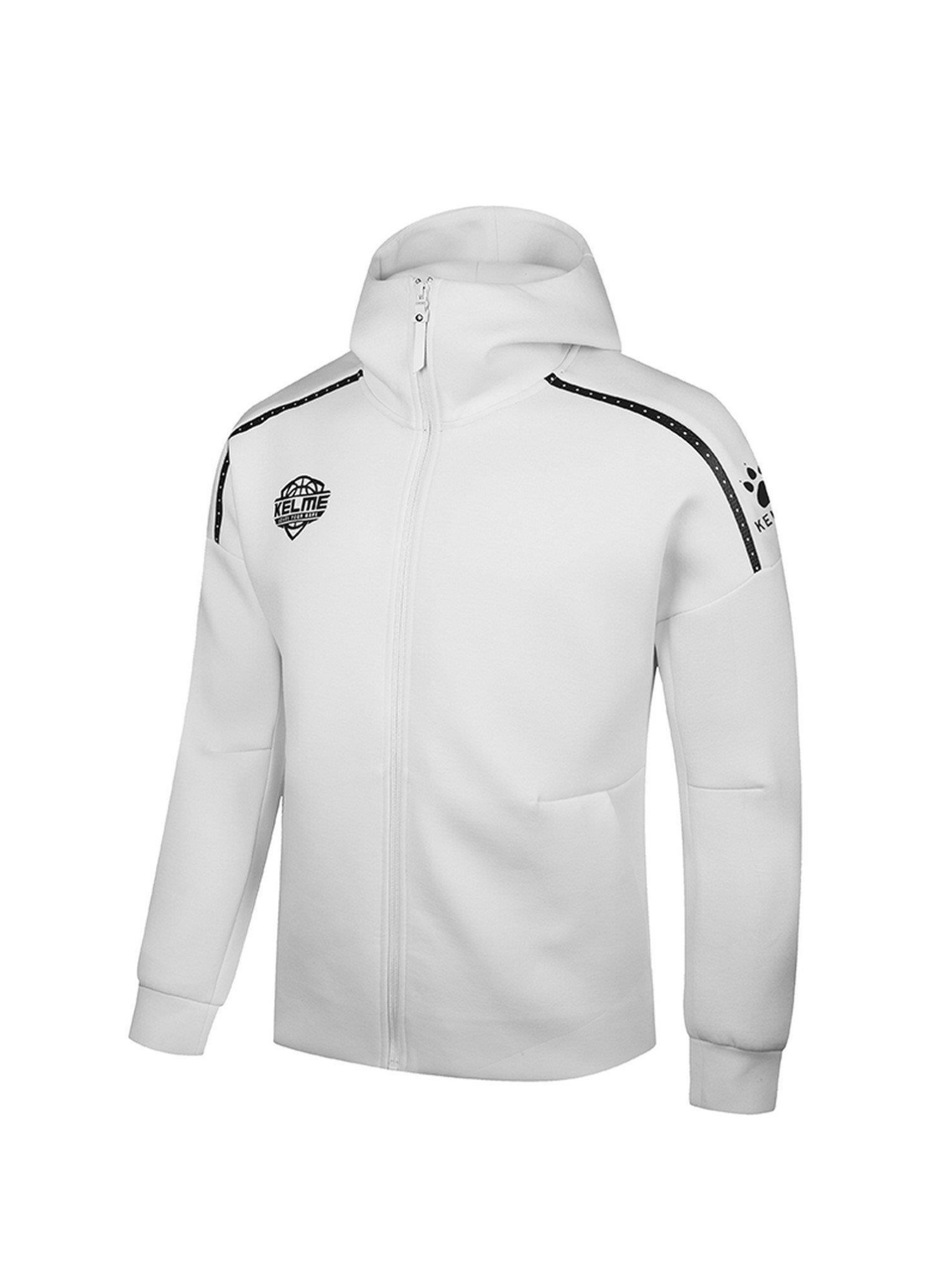 Толстовка KELME Hooded Knitted Jacket White