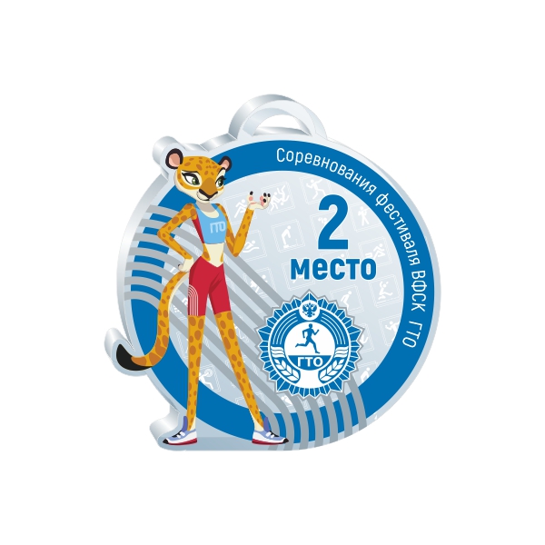 Медаль GМA 01-60/BU (акрил)