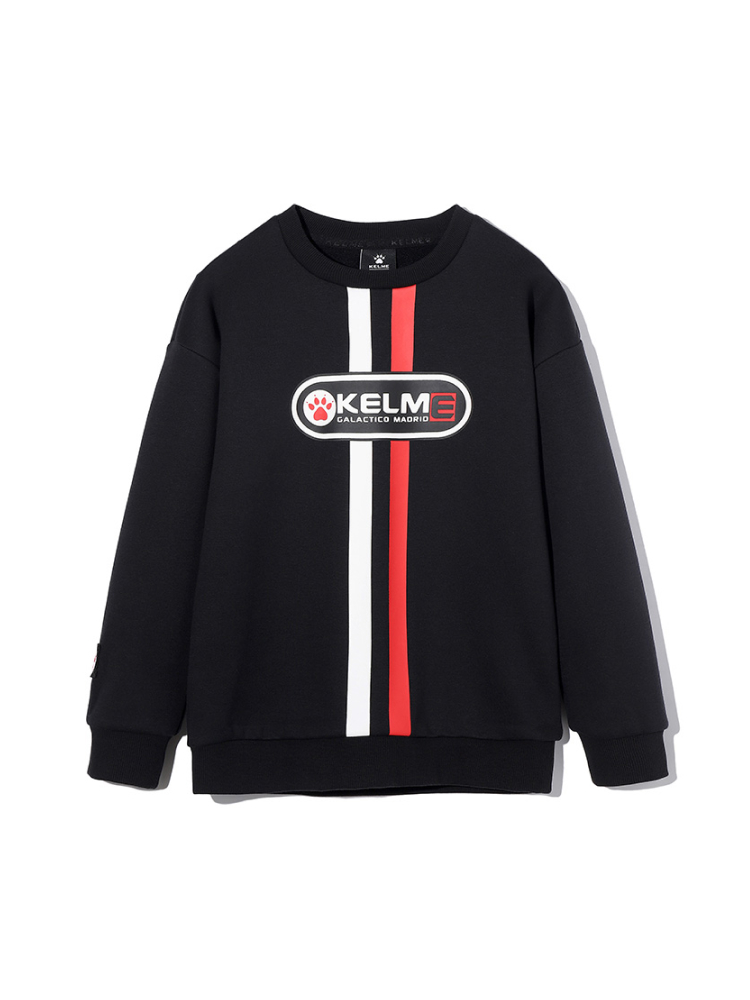 Детский свитшот KELME Boy's Round Neck Sweater Black