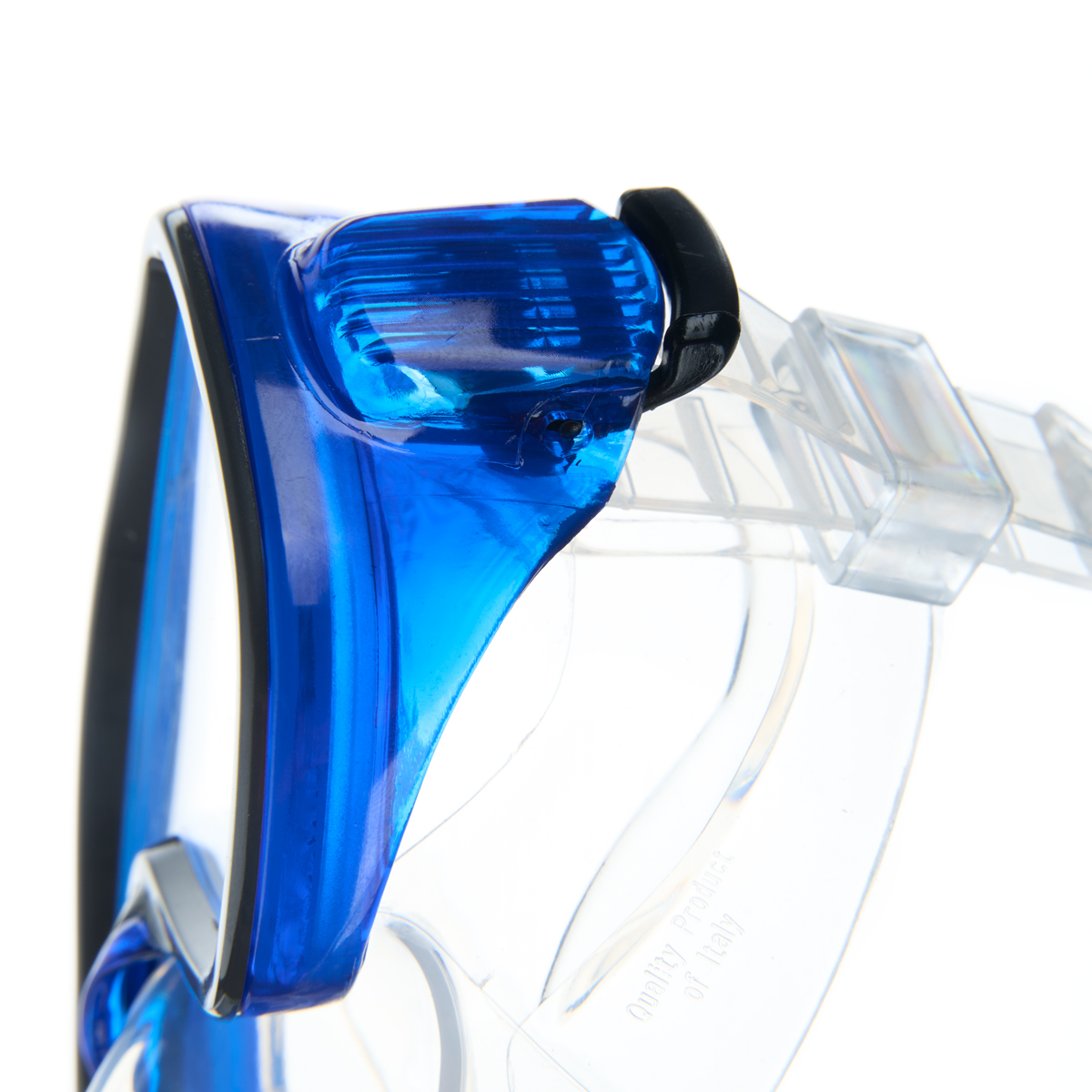 Маска для плав. Salvas Geo Jr Mask, CA105S1BYSTH, безопасн.стекло, силикон, р. Junior, синий