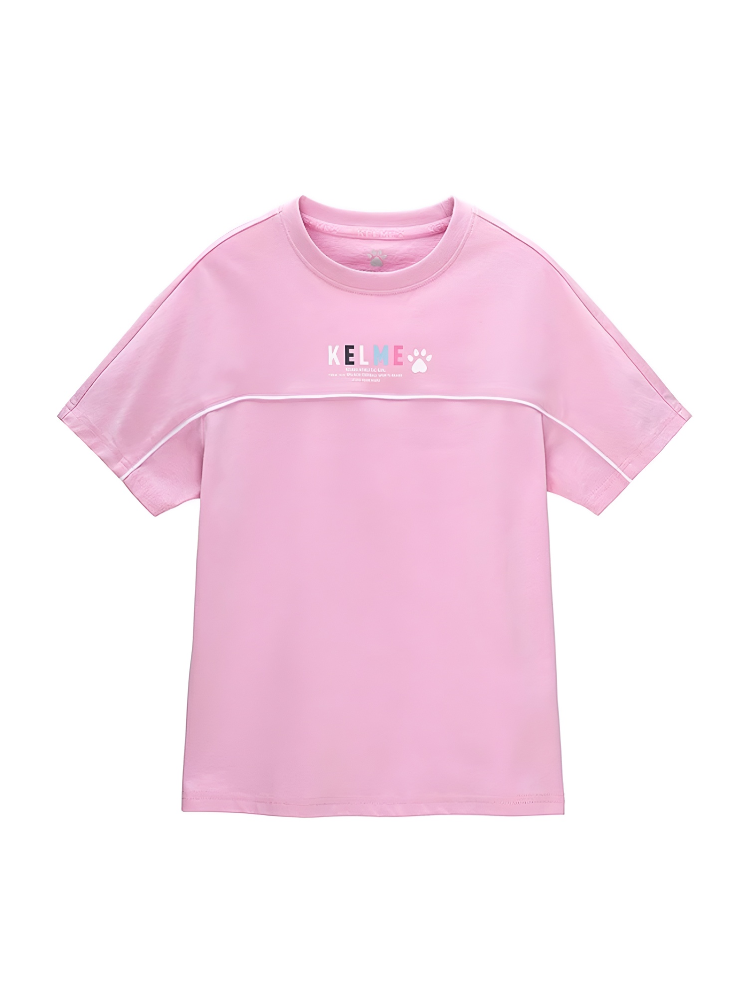 Футболка KELME Short Sleeve T-Shirt Kid Light Pink
