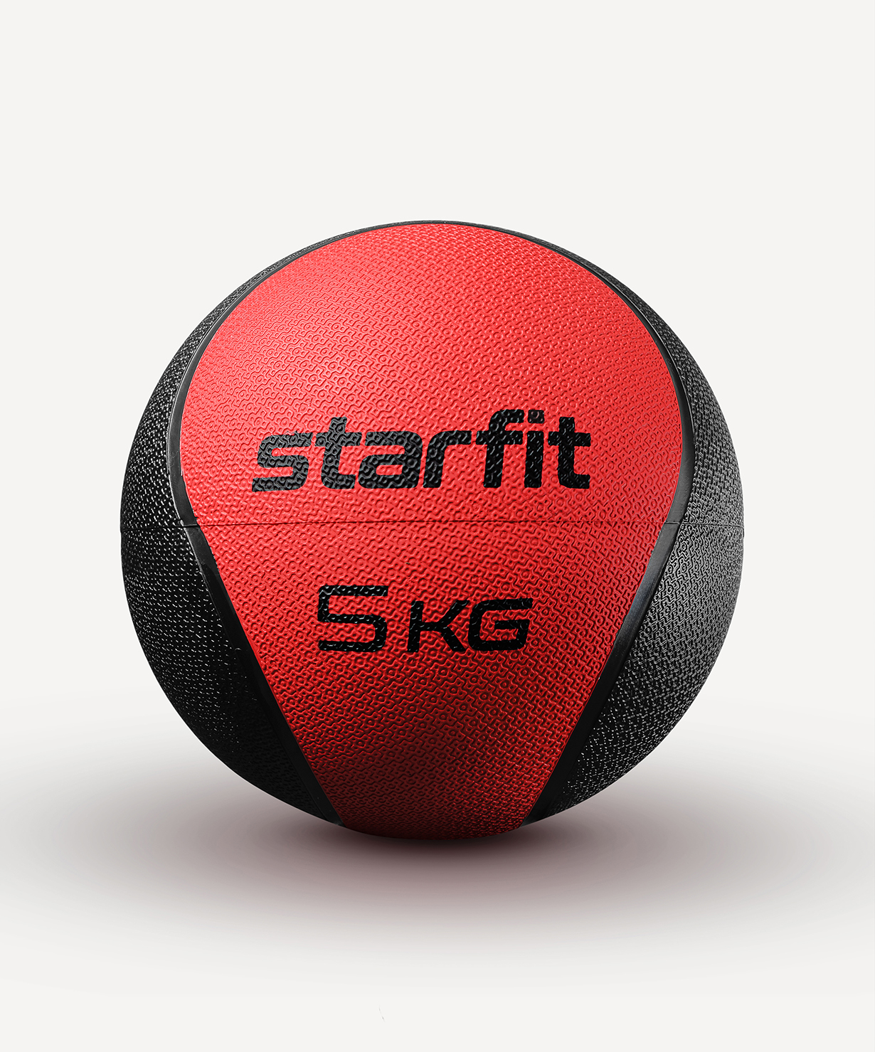 Медбол высокой плотности STARFIT GB-702, 5 кг, красный