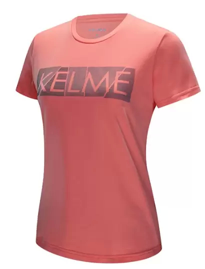 Футболка KELME Women's Short Sleeve T-Shirt Light Pink