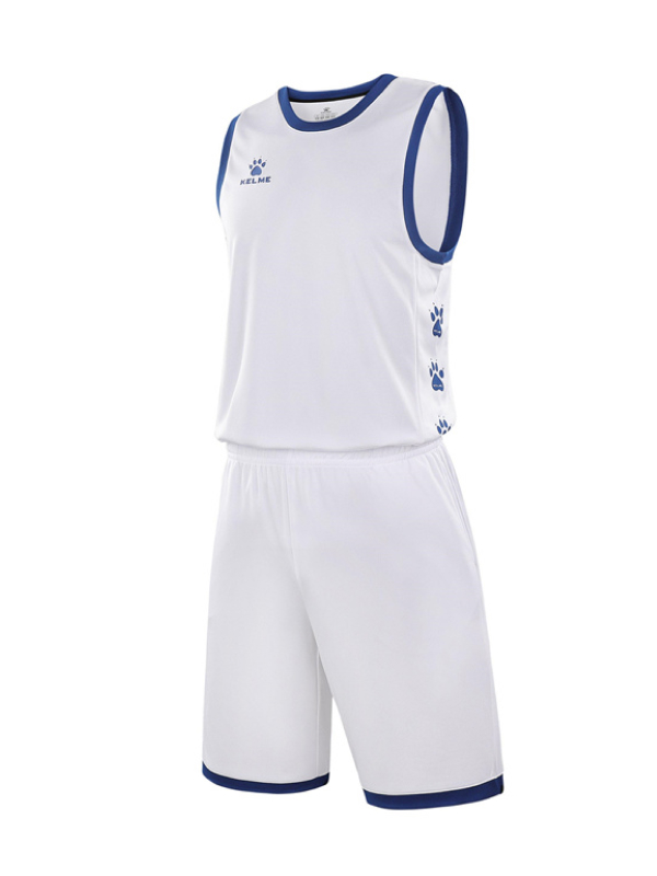 Детская баскетбольная форма KELME Basketball Set Kids (White/Black)