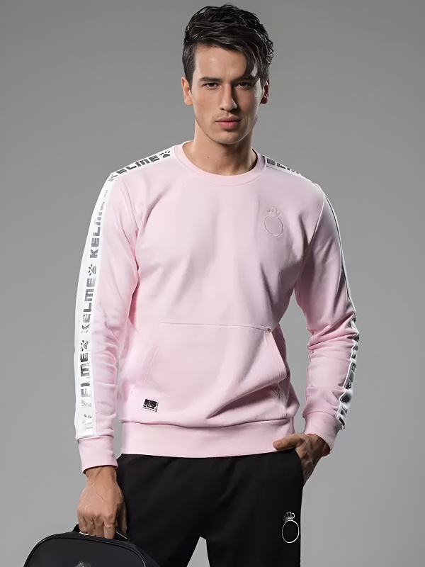 Свитшот KELME Men's Round Neck Sweater Pink