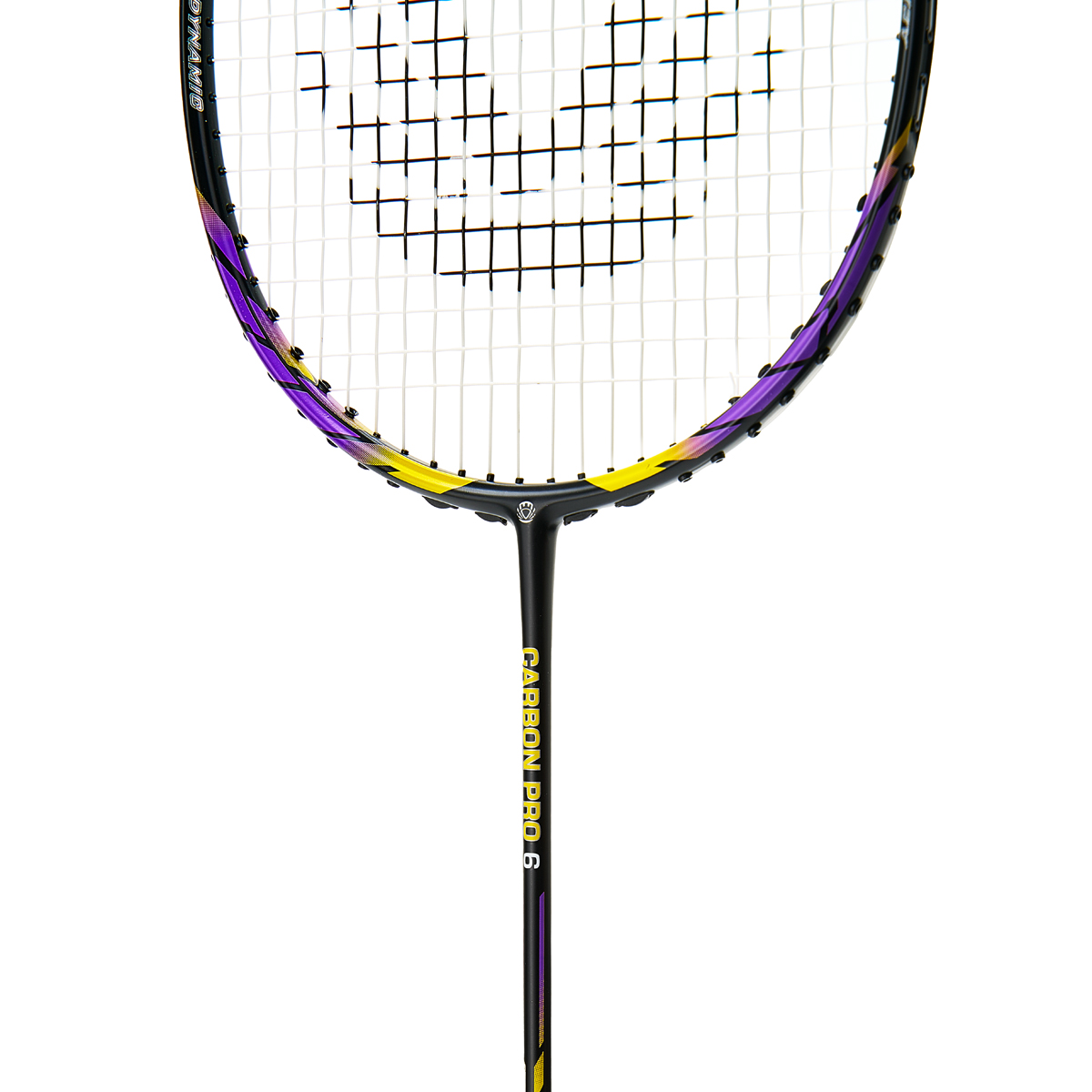 Ракетка бадм. TORRES Carbon PRO6, BD23521,для продв., стерж/обод из карбона,со струнами, фиол
