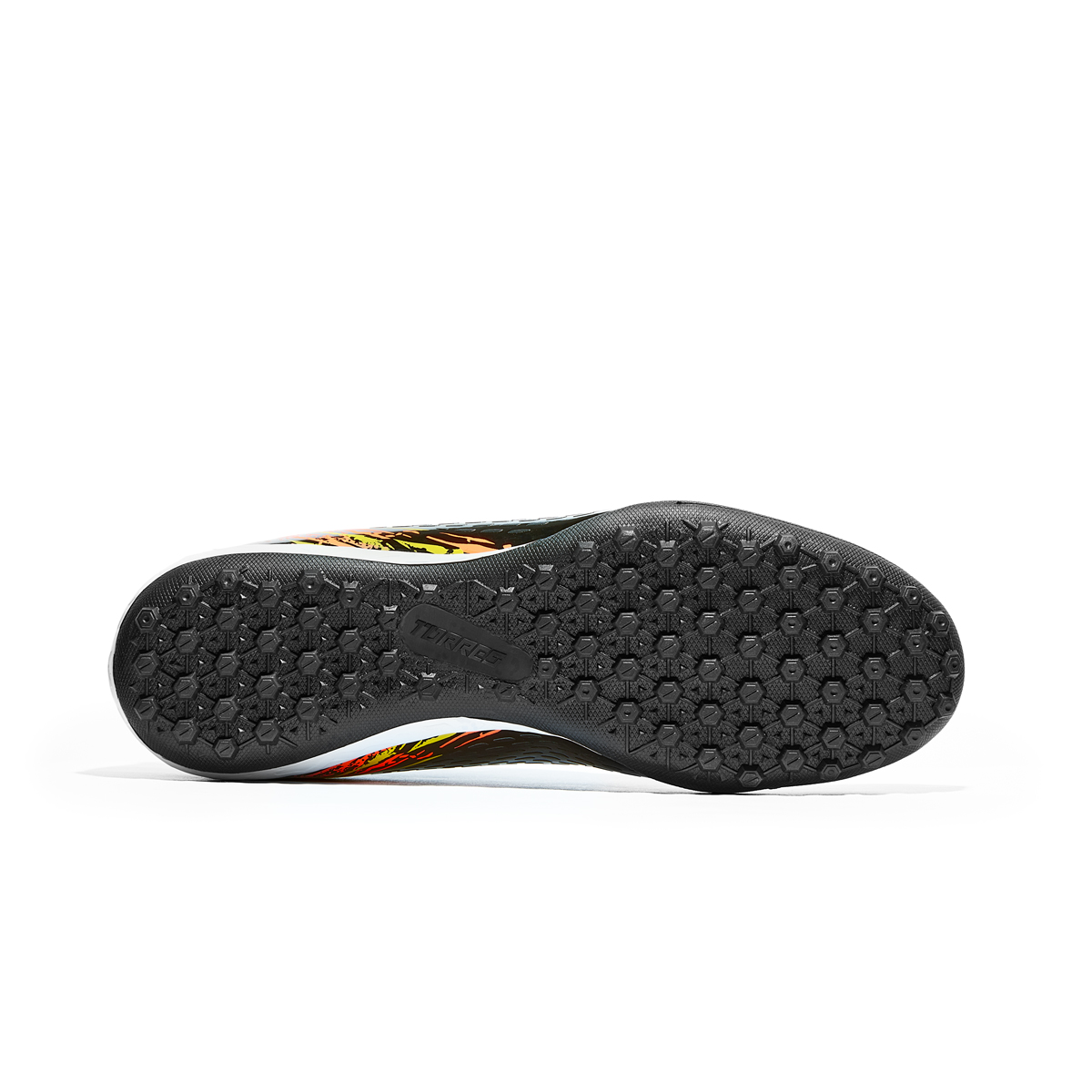 Бутсы футб.(многошиповки) TORRES NEO-J подр. TS234239-146-37,р.37,с носком,резина,ПУ,текст,чёрн-оран