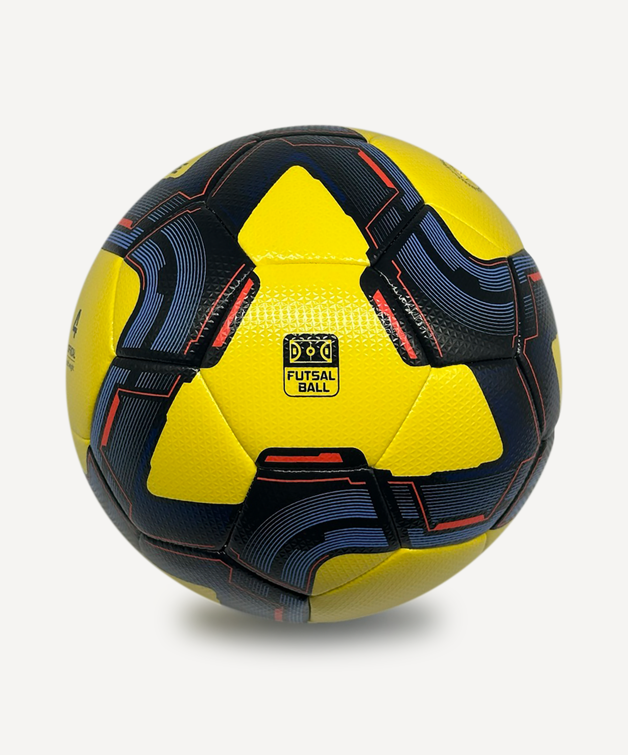 Мяч футзальный JOGEL Inspire №4, желтый, размер 4