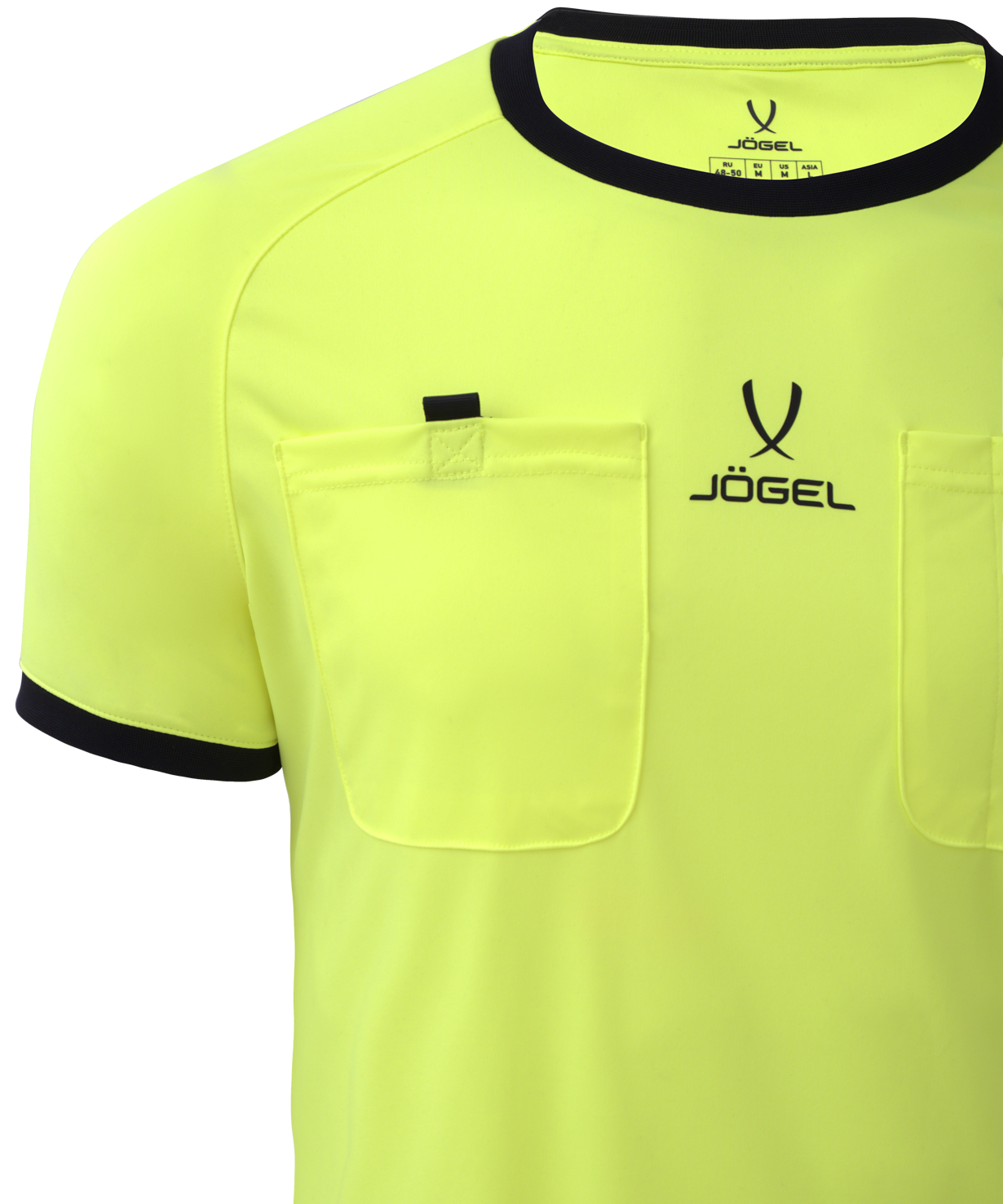 Футболка судейская JOGEL Referee tee, желтый, размер L